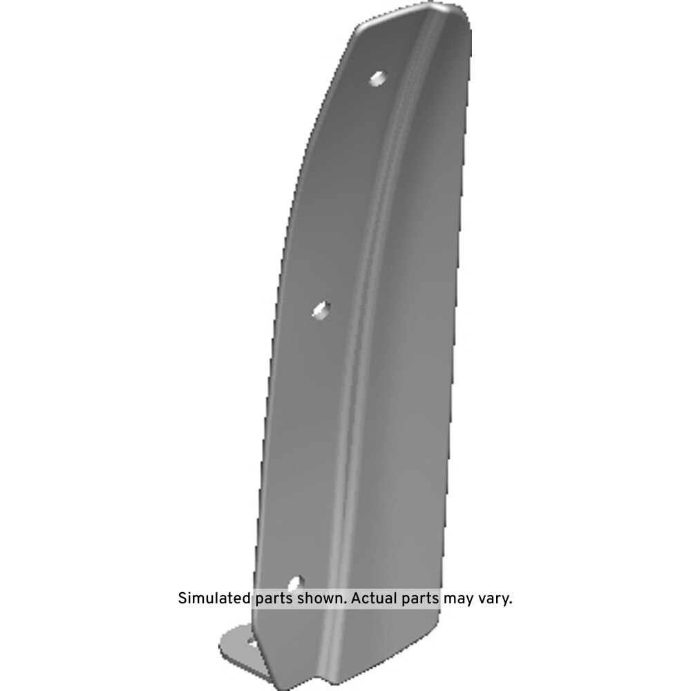 GM Genuine Parts Front Bumper Fascia Passenger Side Outer Air Deflector