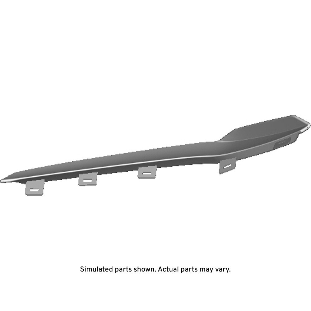GM Genuine Parts Front Bumper Fascia Driver Side Air Deflector