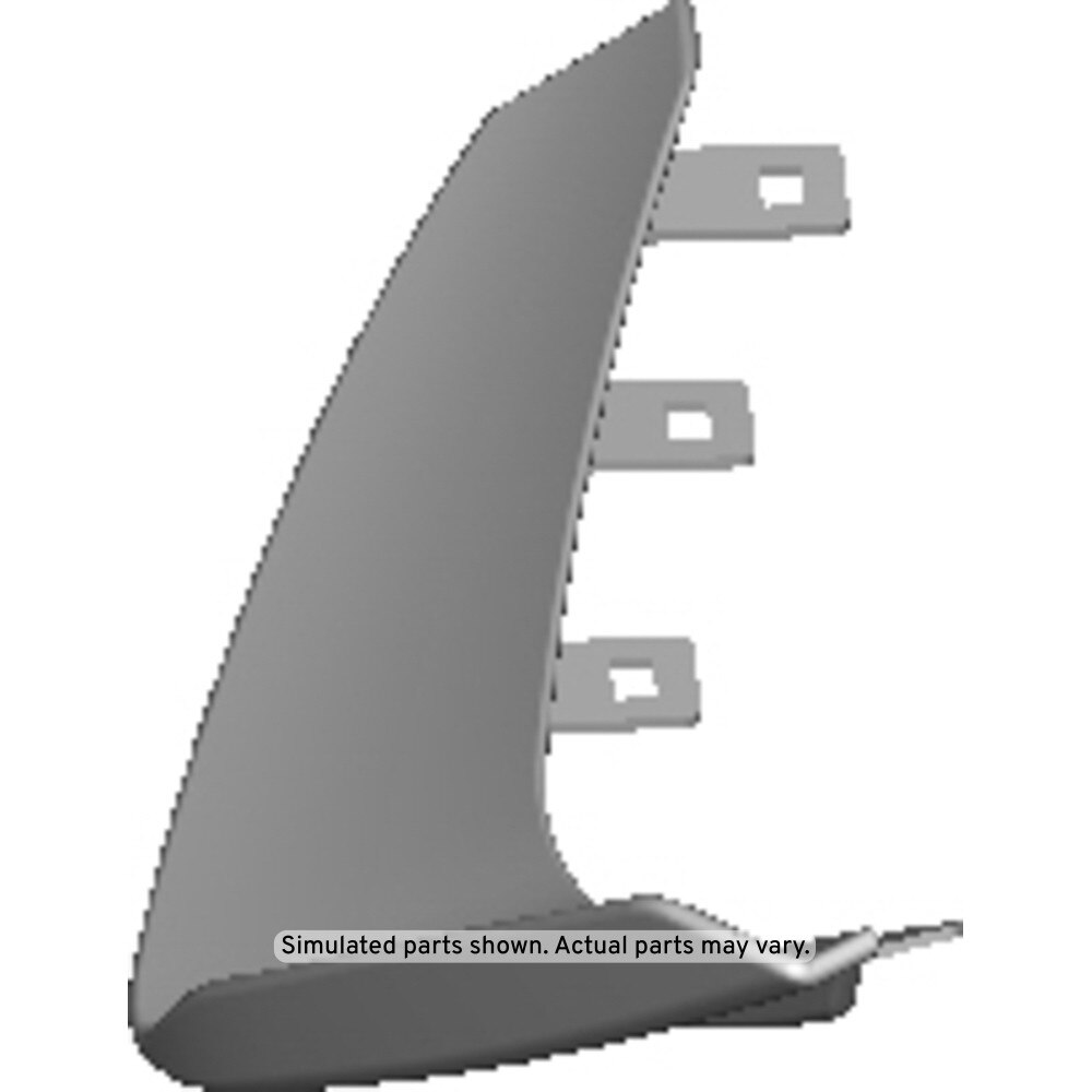 GM Genuine Parts Front Bumper Fascia Passenger Side Air Deflector
