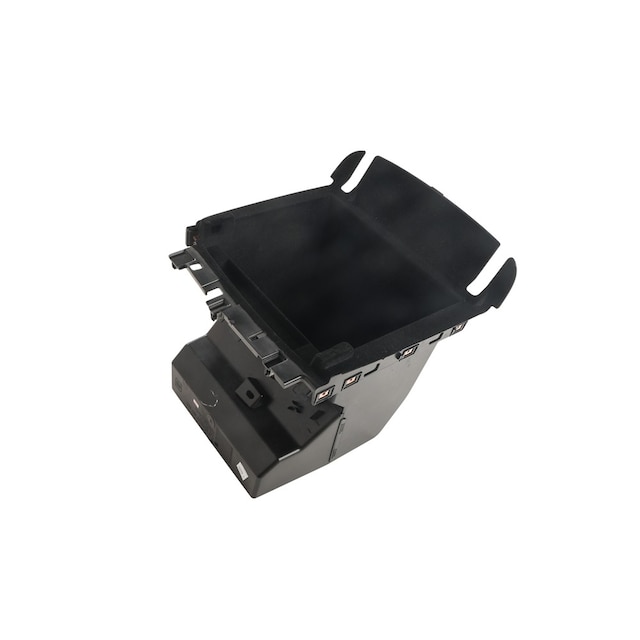 GM Genuine Parts Bright Luster Black Front Floor Console Compartment