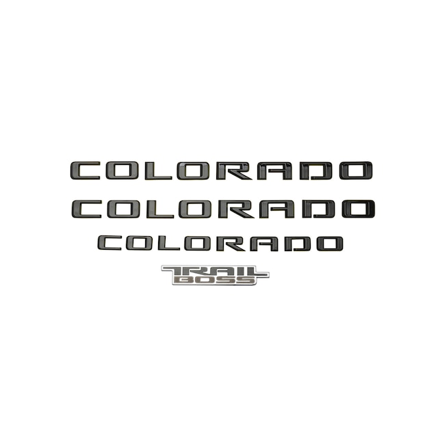 Hood Decal Package in Black Vinyl with Bronze Accents