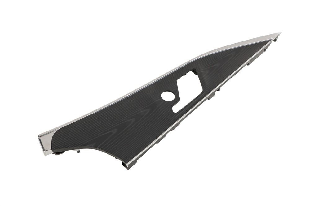 GM Genuine Parts Backen Black Front Passenger Side Door Trim Panel Applique