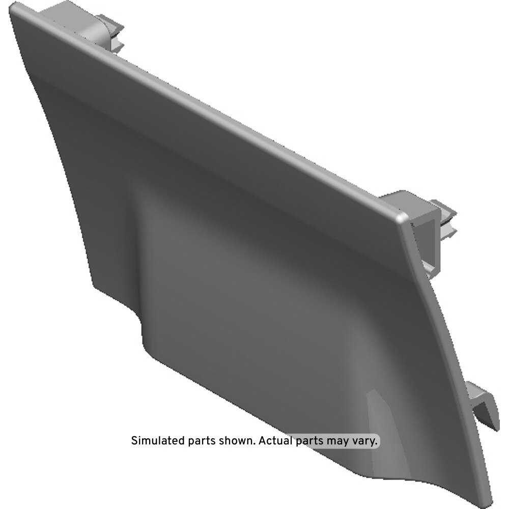 GM Genuine Parts Black Rocker Panel Rear Driver Side Molding Access Hole Cover