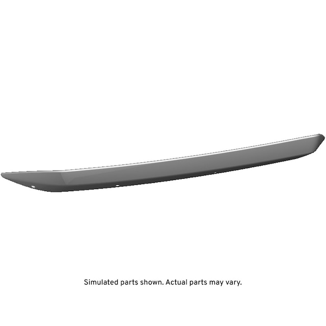 GM Genuine Parts Carbon Flash Metallic Driver Side Rear End Spoiler Extension