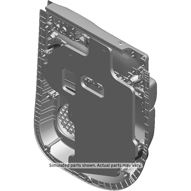 GM Genuine Parts Black Rear Driver Side Door Trim