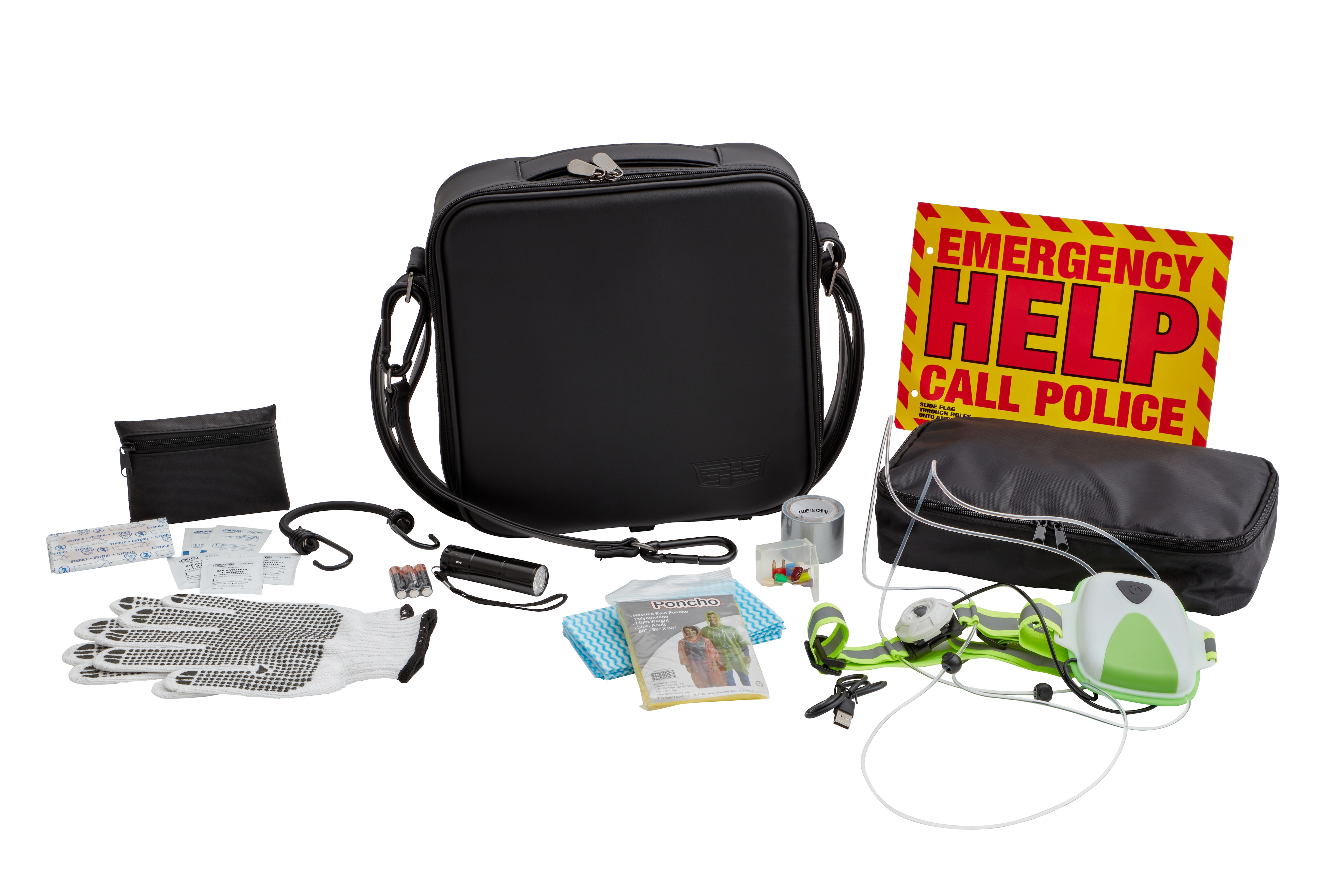 Highway Safety Kit with Cadillac Logo