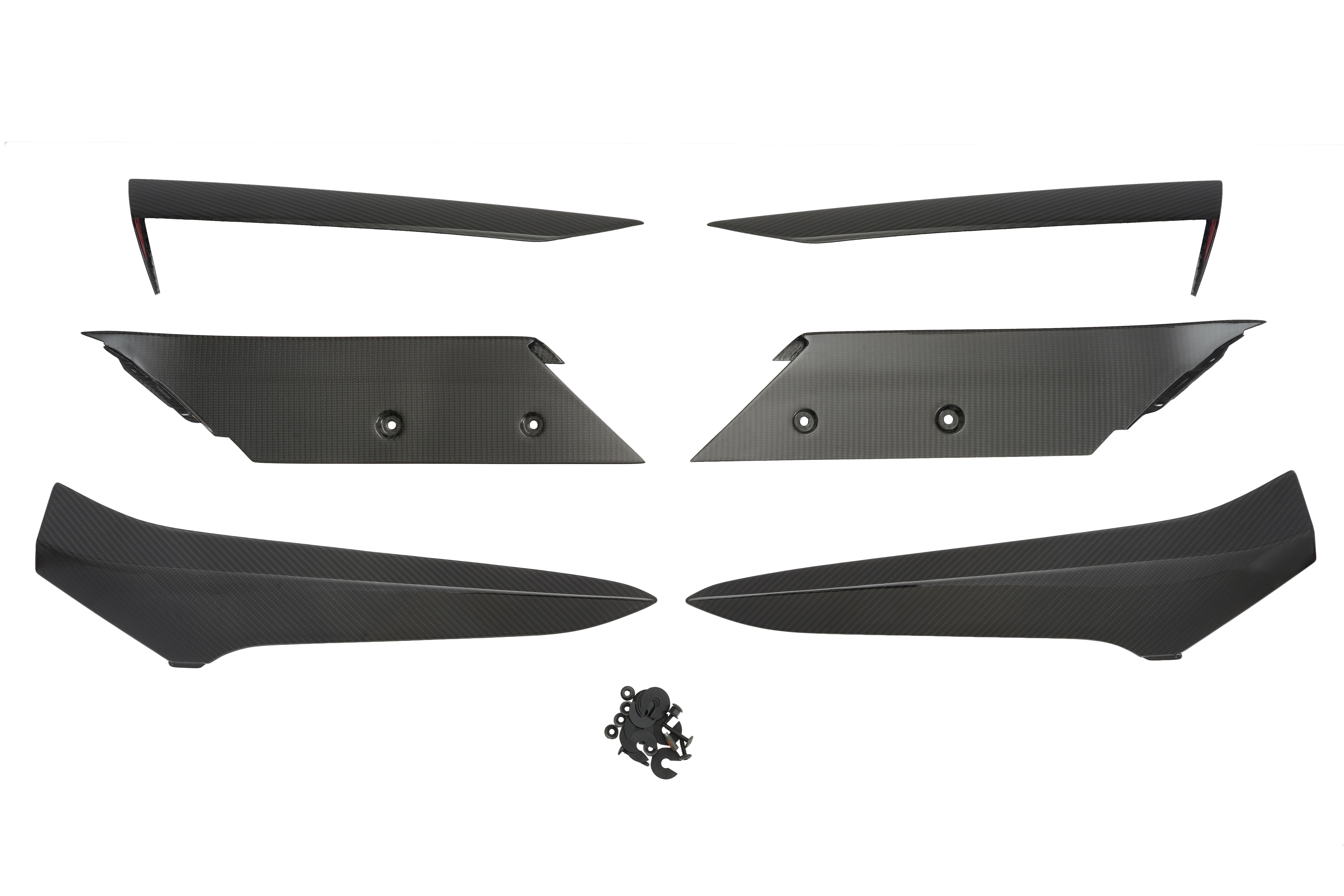 Intake Scoop Trim Kit in Visible Carbon Fiber