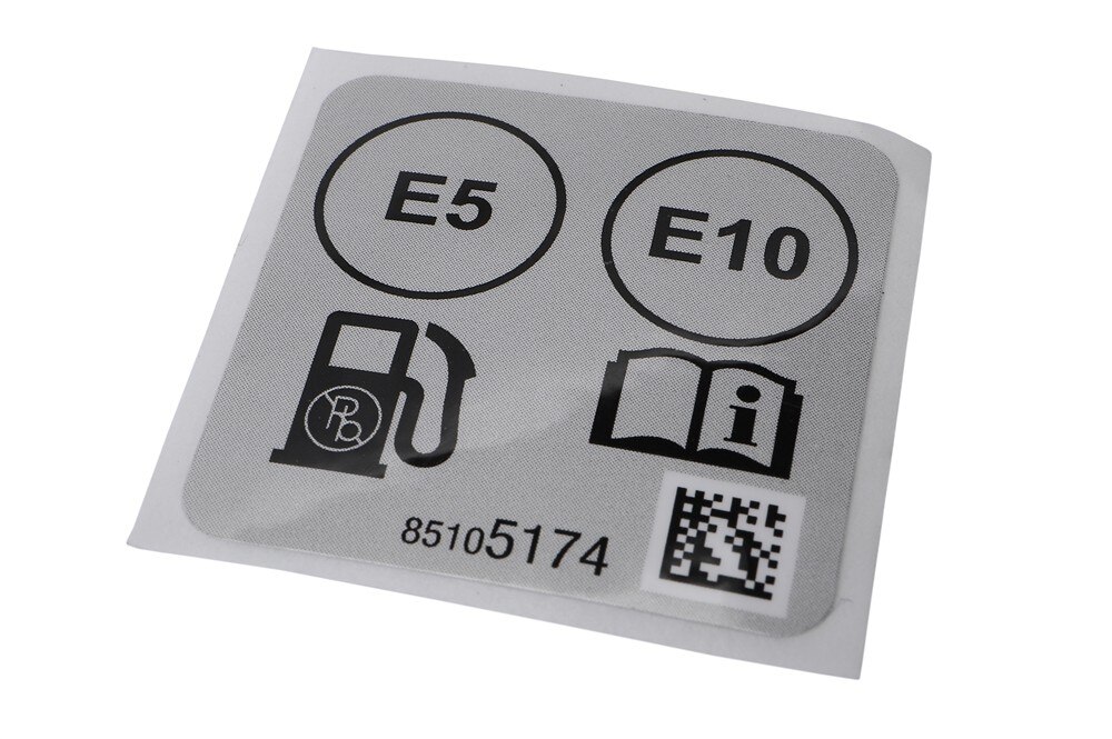 GM Genuine Parts Fuel Recommendation Label