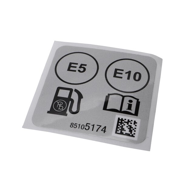 GM Genuine Parts Fuel Recommendation Label