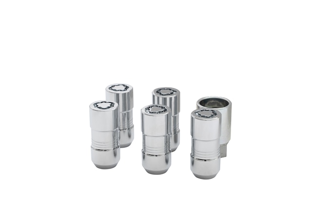 Wheel Lock Kit in Steel (with One Key and Four Wheel Locks) | 85632231 ...