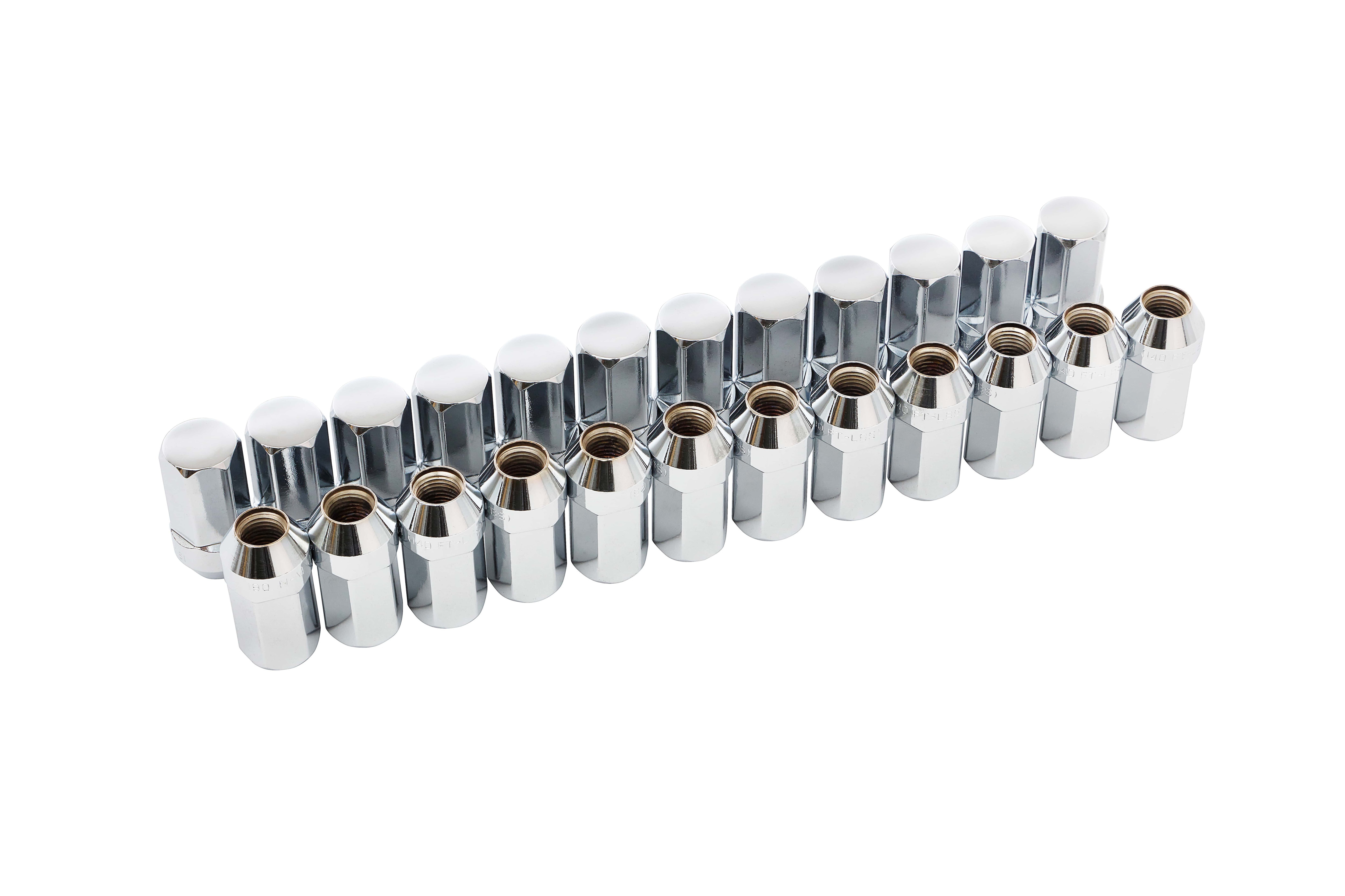 Pack of 24 Lug Nuts in Chrome