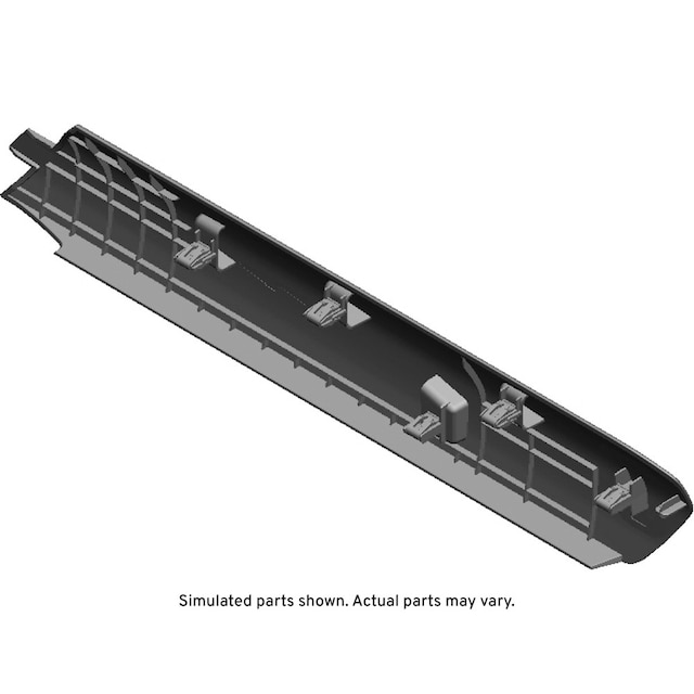 GM Genuine Parts Hewn Cypress Front Passenger Side Floor Console Applique