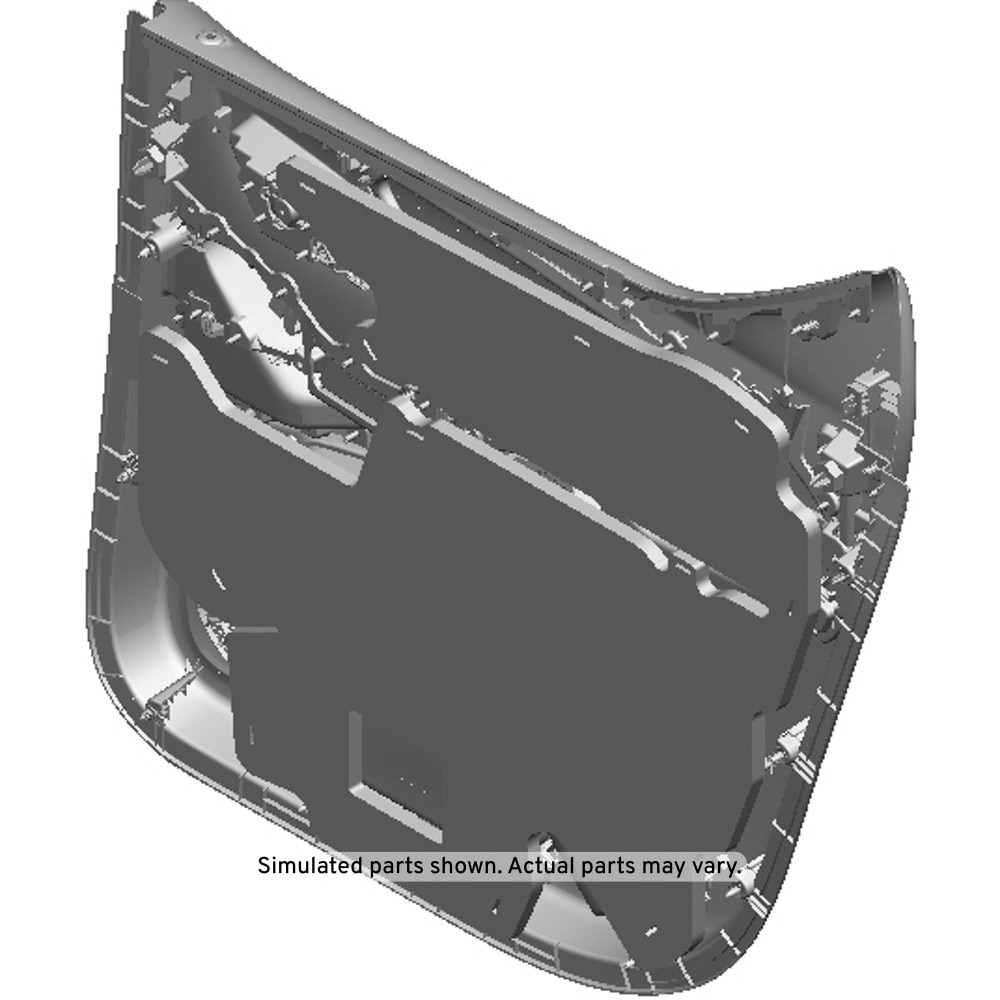 GM Genuine Parts Chai Rear Driver Side Door Trim