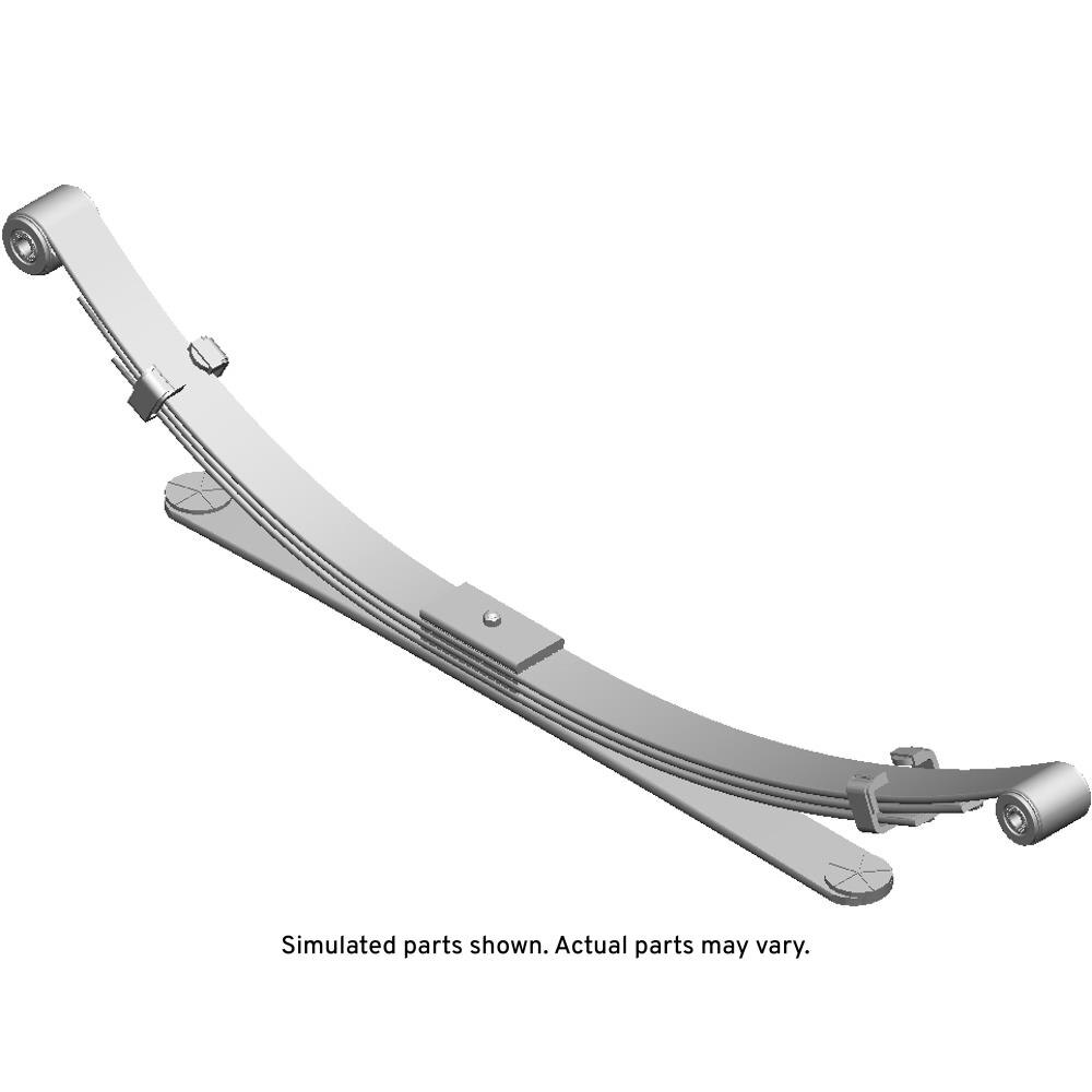 GM Genuine Parts Rear Driver Side Leaf Spring