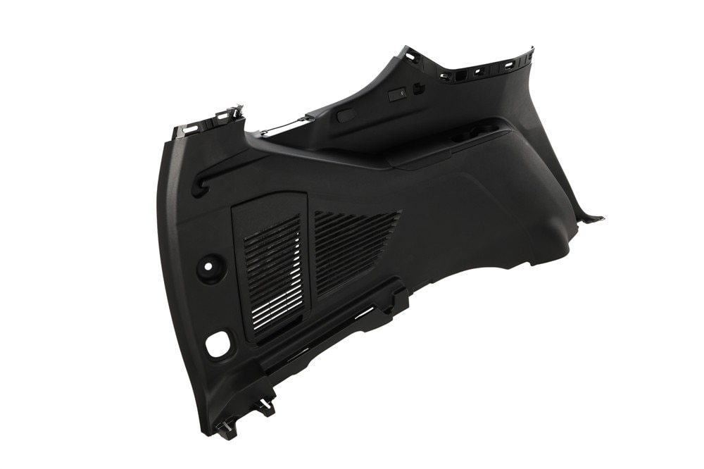 GM Genuine Parts Jet Black Quarter Lower Rear Driver Side Trim Panel