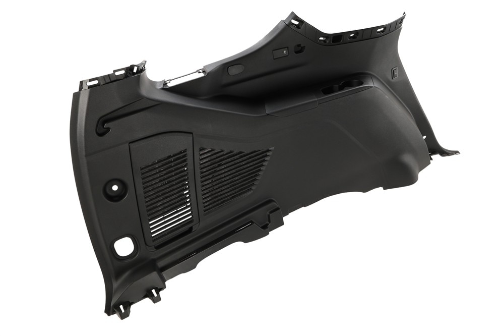 GM Genuine Parts Jet Black Quarter Lower Rear Driver Side Trim Panel