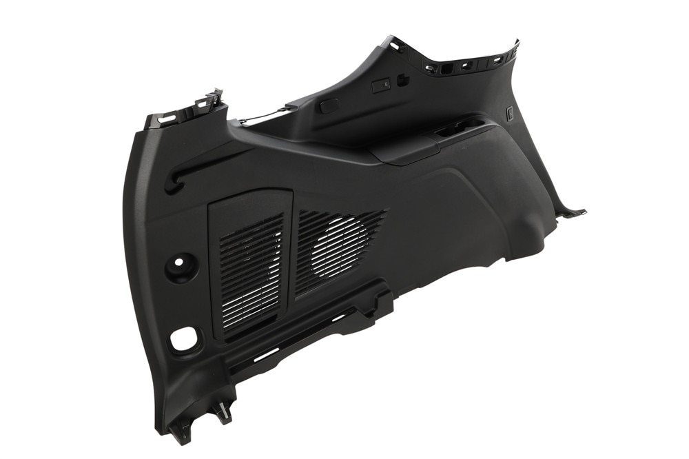 GM Genuine Parts Jet Black Quarter Lower Rear Driver Side Trim Panel