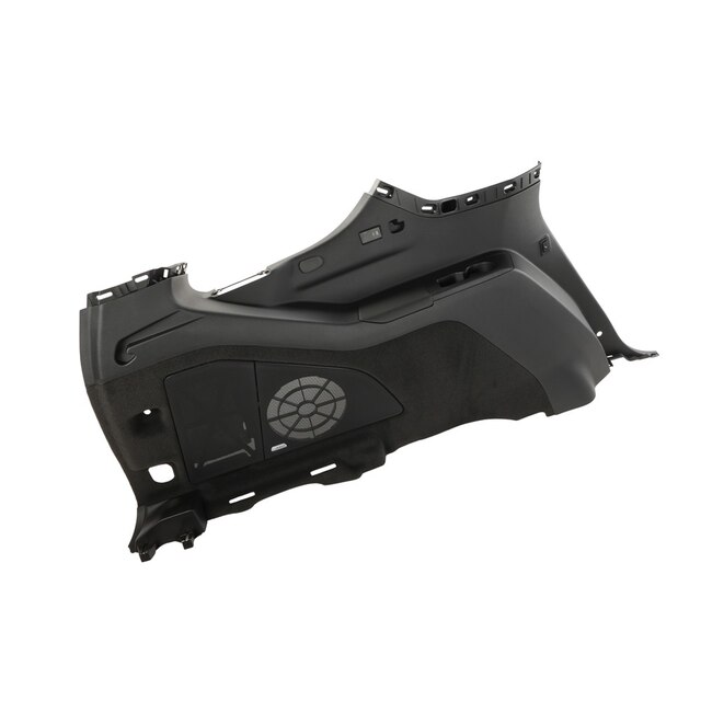 GM Genuine Parts Jet Black Quarter Lower Rear Driver Side Trim Panel