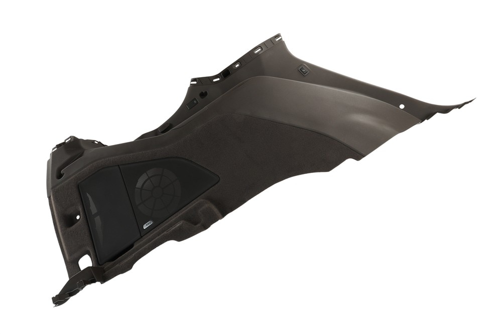 GM Genuine Parts Very Dark Atmosphere Quarter Lower Rear Driver Side Trim Panel