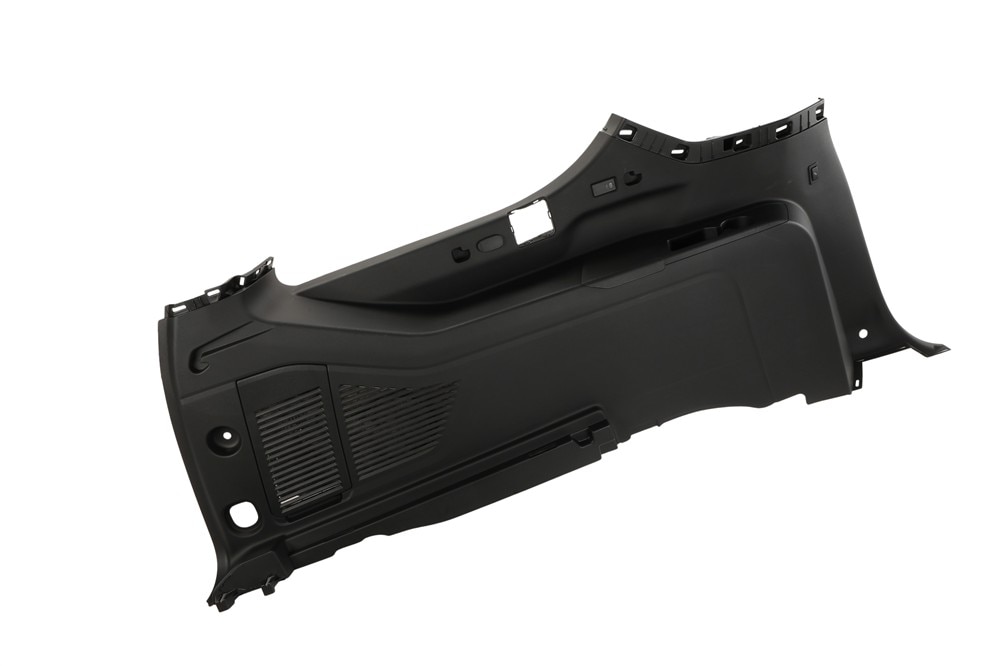 GM Genuine Parts Jet Black Quarter Lower Rear Driver Side Trim Panel