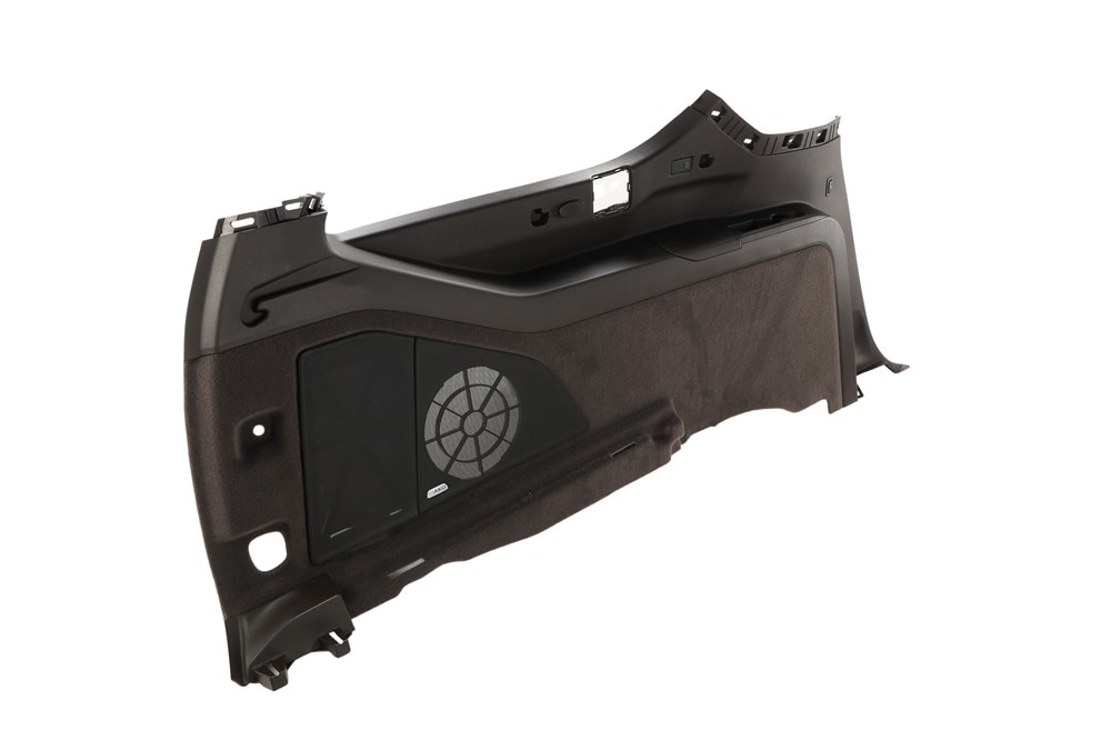 GM Genuine Parts Very Dark Atmosphere Quarter Lower Rear Driver Side Trim Panel