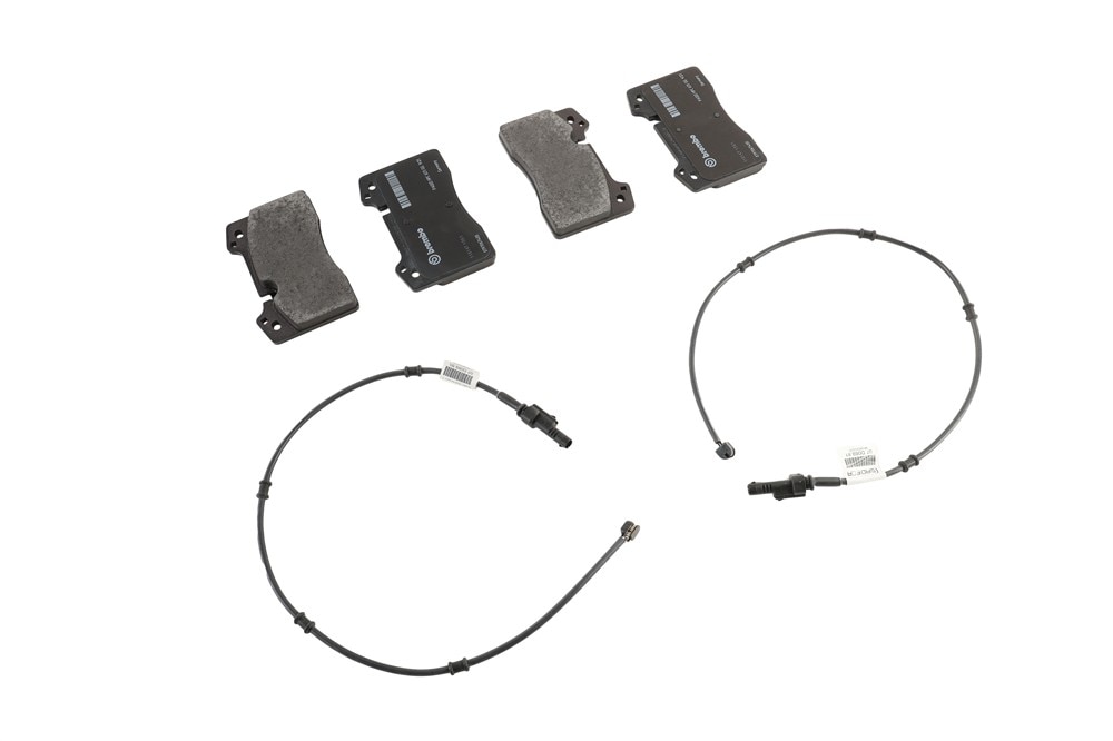 GM Genuine Parts Rear Disc Brake Pad Kit with Pad Wear Sensors