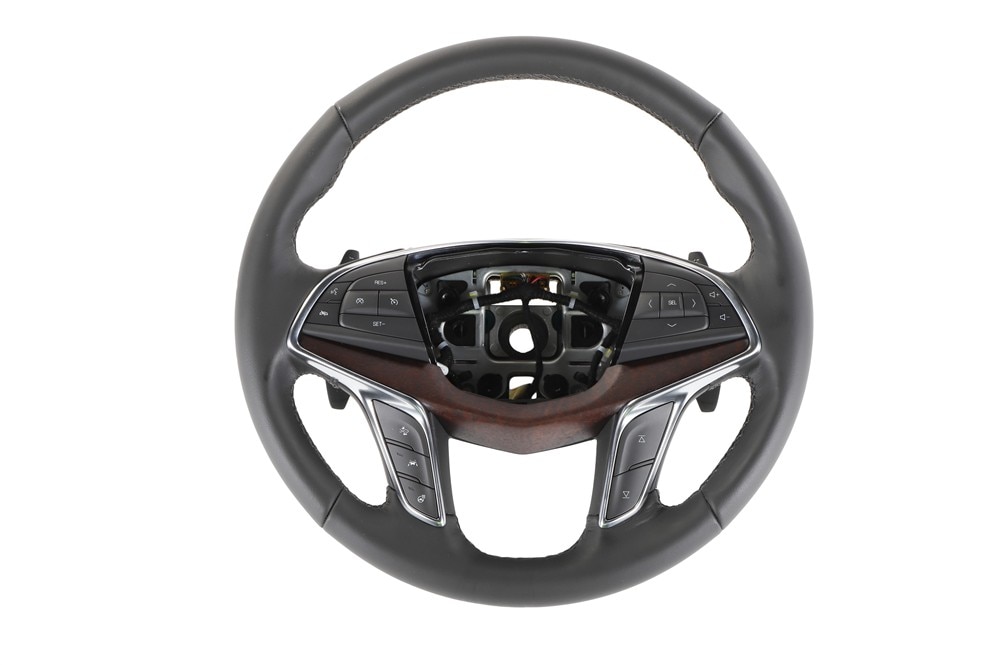 GM Genuine Parts Natural Sapele Steering Wheel with Heat Module