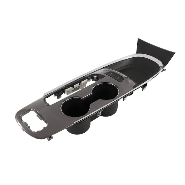 GM Genuine Parts Liquid Palladium Dark Metallic Front Floor Console Trim Plate