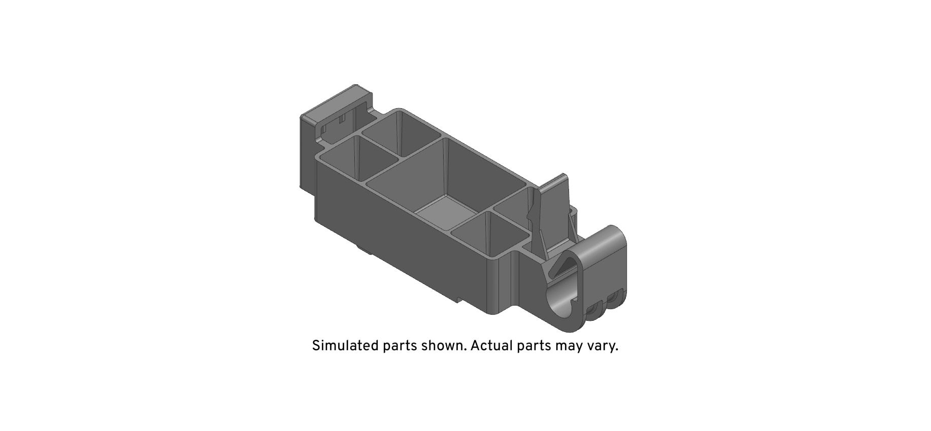 GM Genuine Parts Fuel Feed, Evaporative Emission, and Return Hose Clip