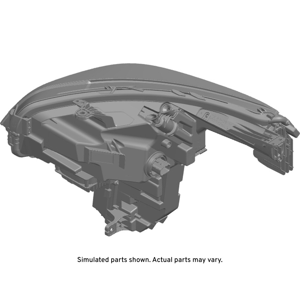 GM Genuine Parts Bi-LED Passenger Side Headlamp