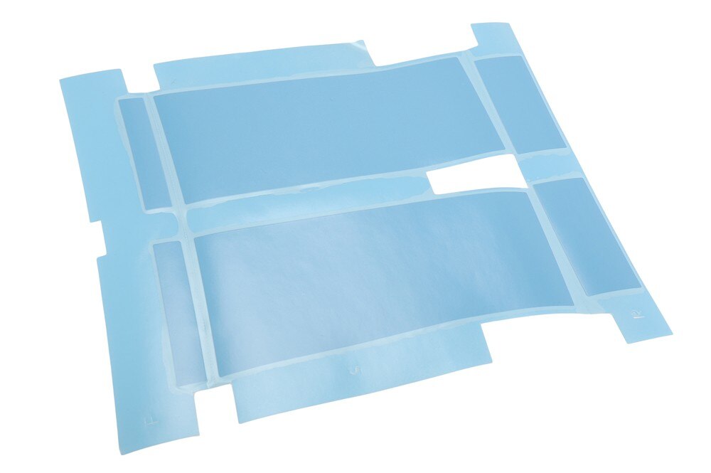 GM Genuine Parts Satin Matrix Gray Rear End Spoiler Decal