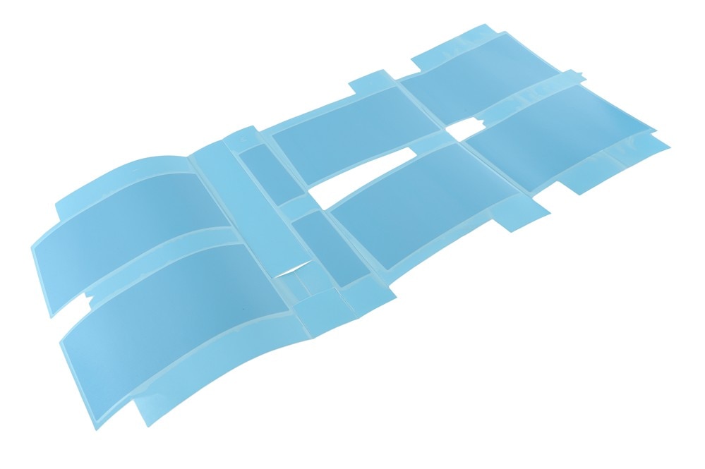 GM Genuine Parts Satin Matrix Gray Rear Bumper Fascia Decal