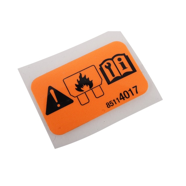 GM Genuine Parts Fuse Block Caution Label