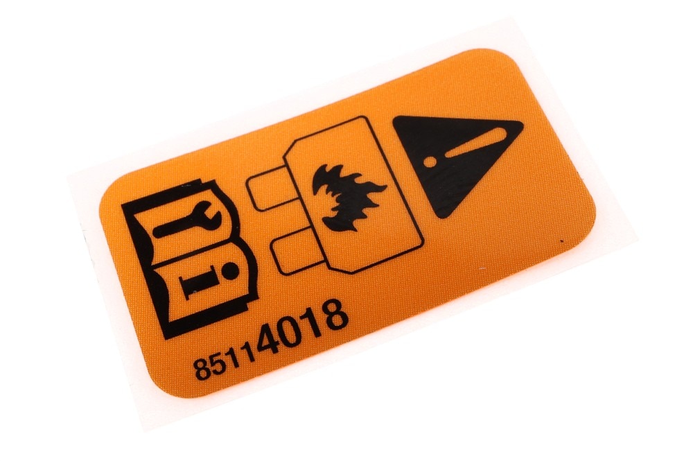 GM Genuine Parts Fuse Block Label