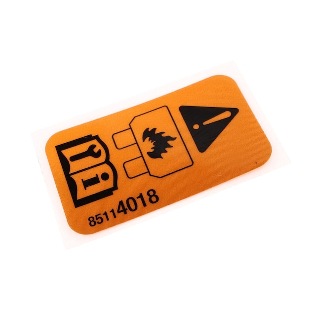 GM Genuine Parts Fuse Block Label