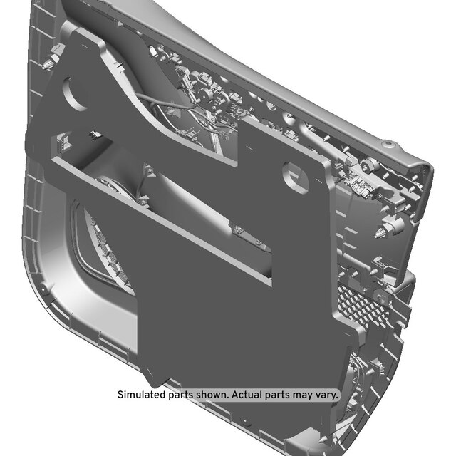 GM Genuine Parts Whisper Beige Front Driver Side Door Trim