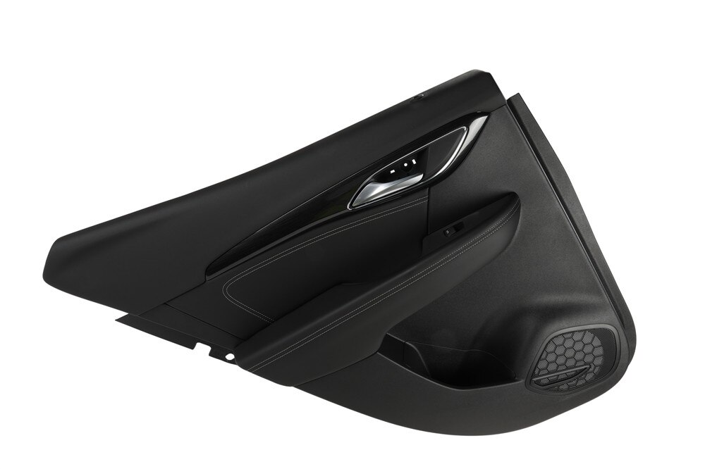 GM Genuine Parts Black Rear Driver Side Door Trim