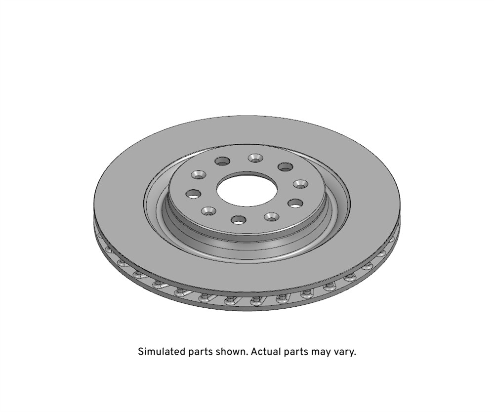 GM Genuine Parts Rear Disc Brake Rotor