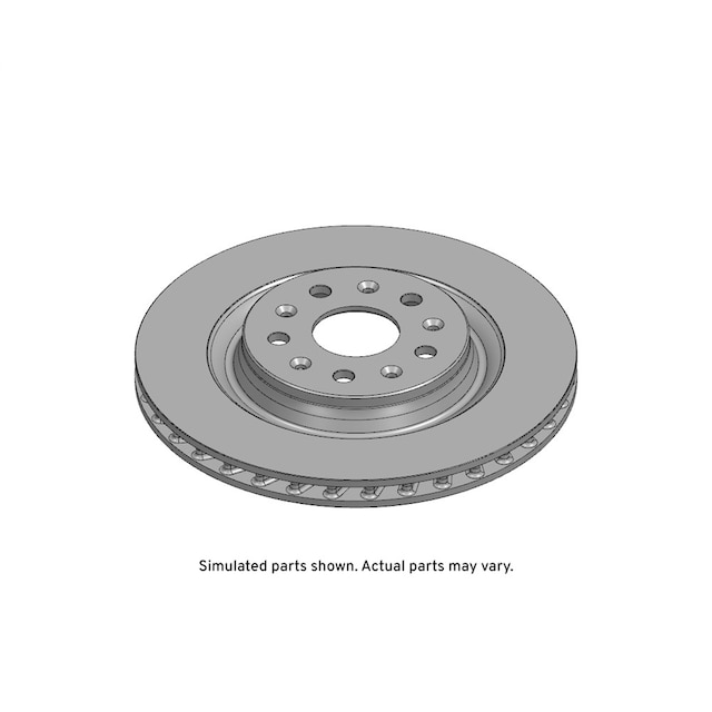 GM Genuine Parts Rear Disc Brake Rotor