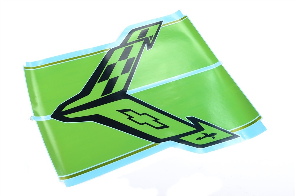 GM Genuine Parts Yellow Roof Panel Decal