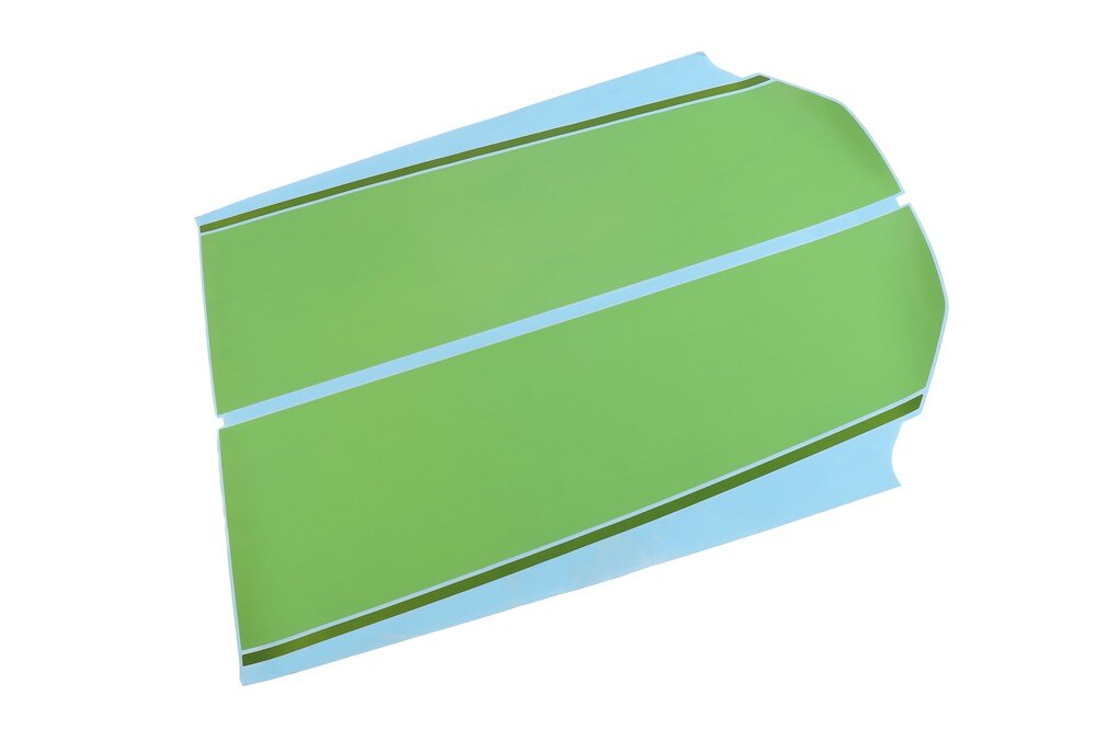 GM Genuine Parts Yellow Folding Top Stowage Compartment Lid Decal