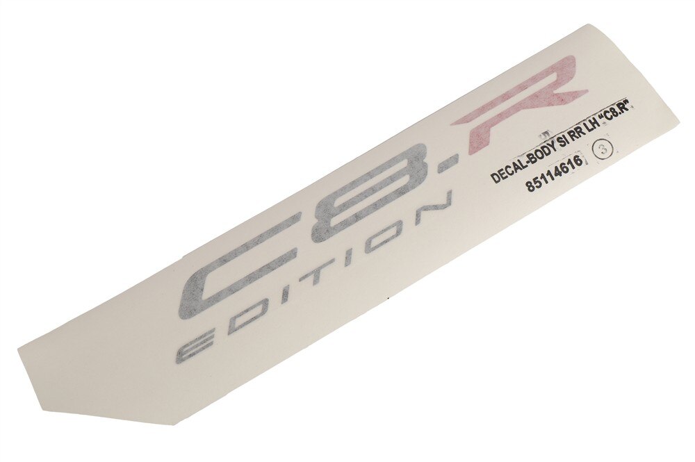 GM Genuine Parts Black Body Driver Side Rear Decal
