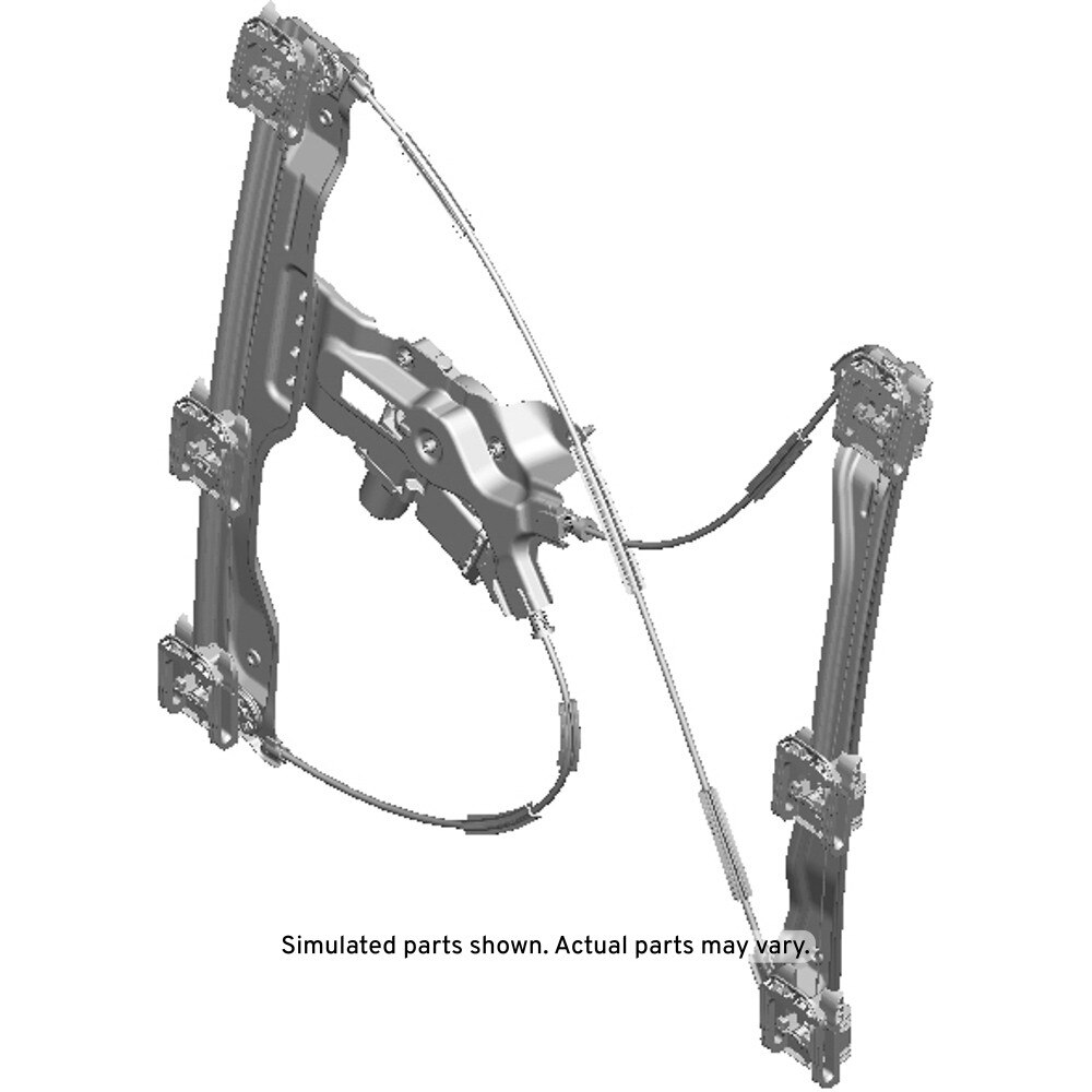 GM Genuine Parts Front Driver Side Door Window Regulator
