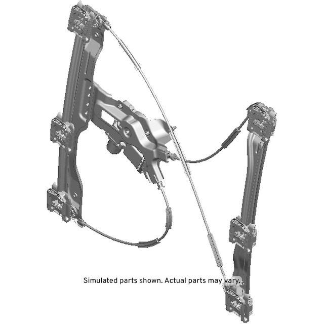 GM Genuine Parts Front Driver Side Door Window Regulator