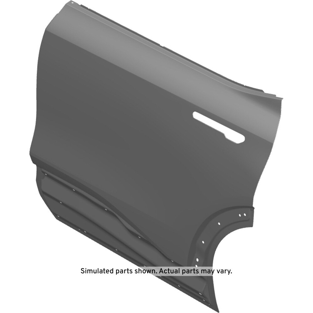 GM Genuine Parts Rear Driver Side Door Outer Panel