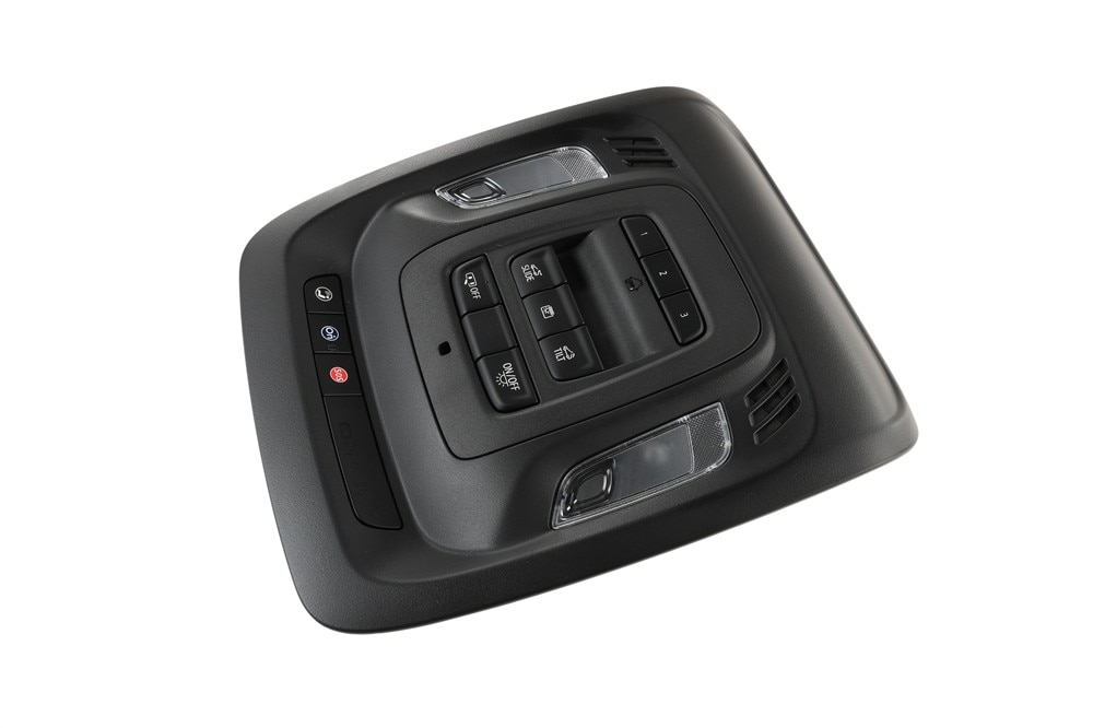 GM Genuine Parts Jet Black Roof Console