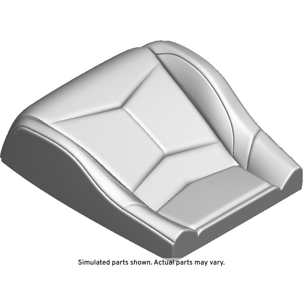 GM Genuine Parts Sky Cool Gray Front Passenger Side Seat Cushion Cover