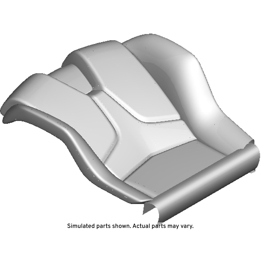 GM Genuine Parts Ceramic White Driver Seat Cushion Cover