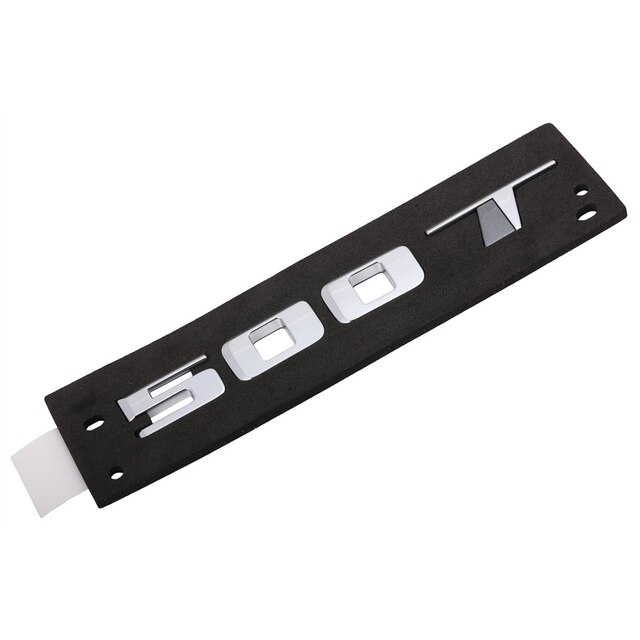 GM Genuine Parts Silver Rear Compartment Lid Engine Name Plate
