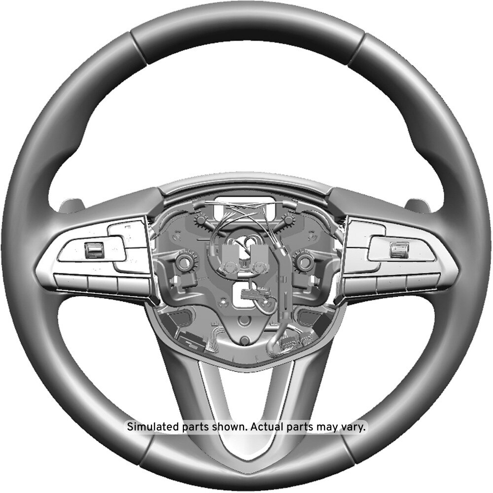 GM Genuine Parts Jet Black Steering Wheel
